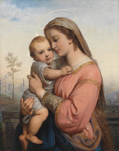 Madonna and Child by Franz Russ the Elder